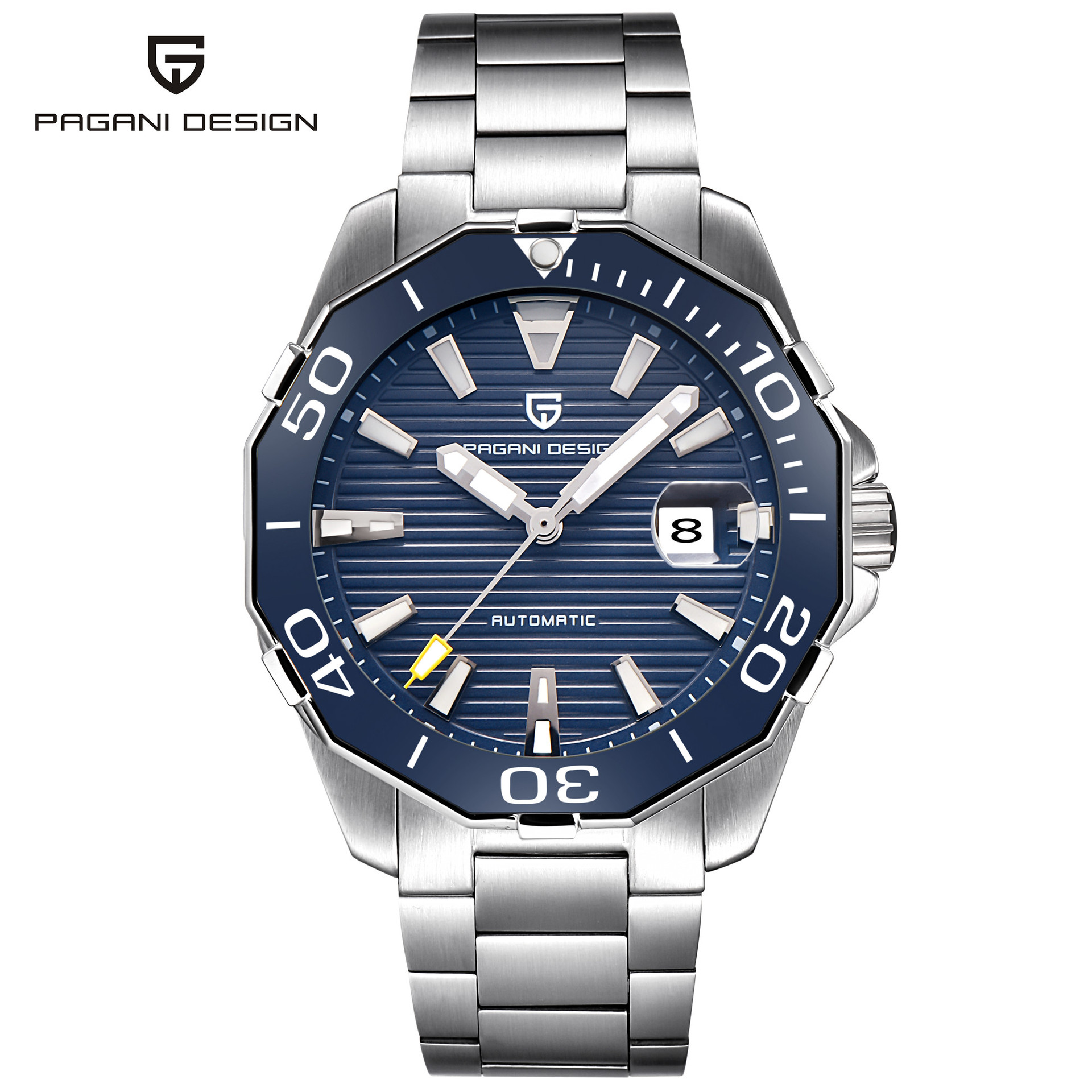 Seiko Watch Presage - 2025 新ブランドパガーニデザイン 1617 メンズミリタリースポーツ機械式時計防水ステンレス鋼トップブランドの高級メンズ腕時計