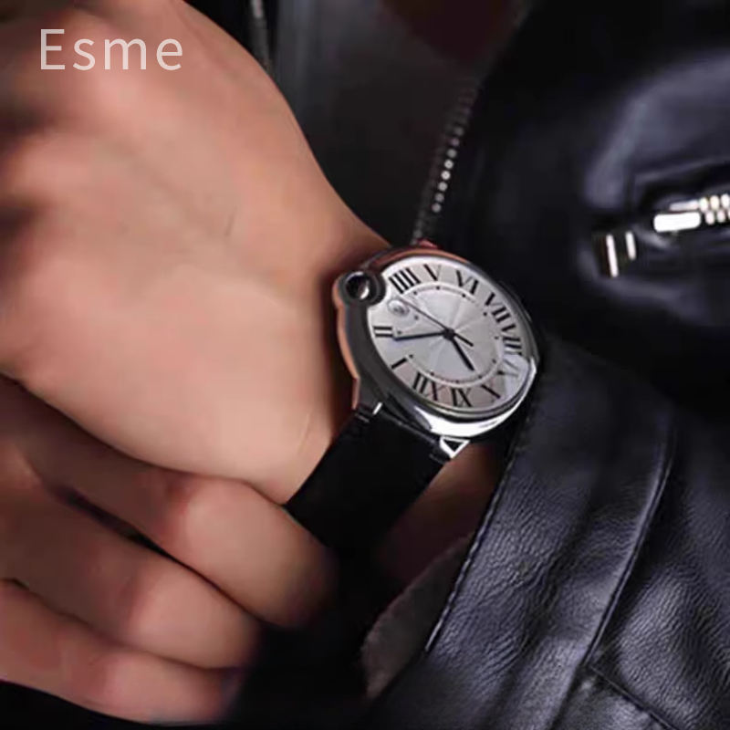カルティエ バロン ブルー ストラップ クロコダイル パター - Cartier Watch Ballon Bleu のレビューと価格