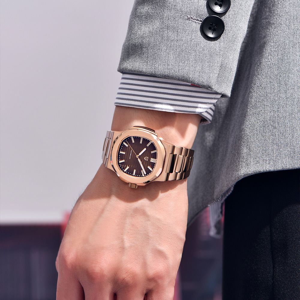 2026年 パガーニ デザイン ブランド メンズウォッチ 高 - Patek Philippe Watch Nautilus のレビューと価格