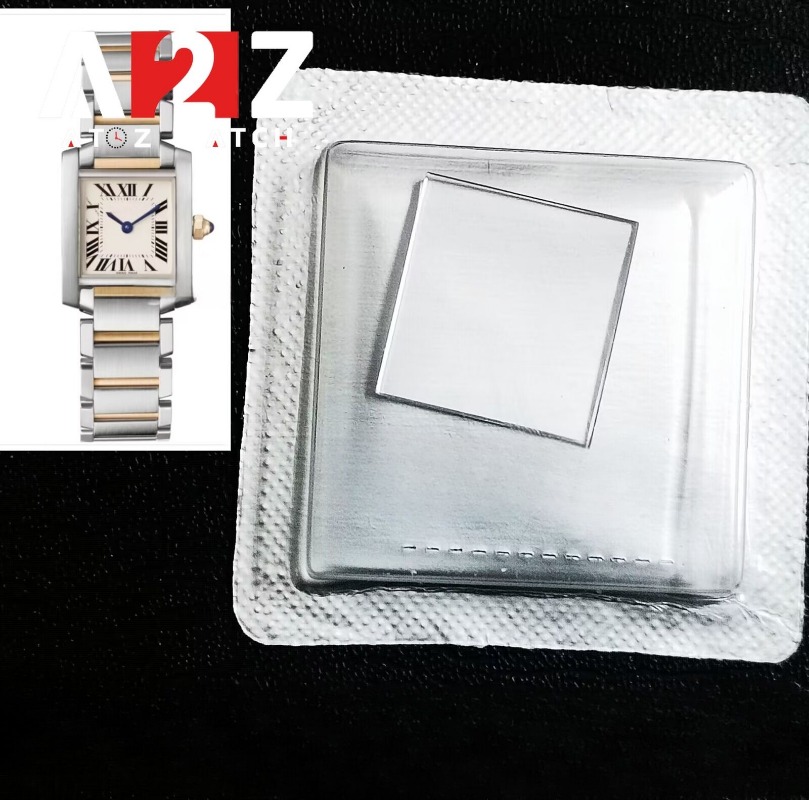 スクエアサファイアクリスタルガラスウォッチ、ウォッチタンクソ - Cartier Watch Tank のレビューと価格