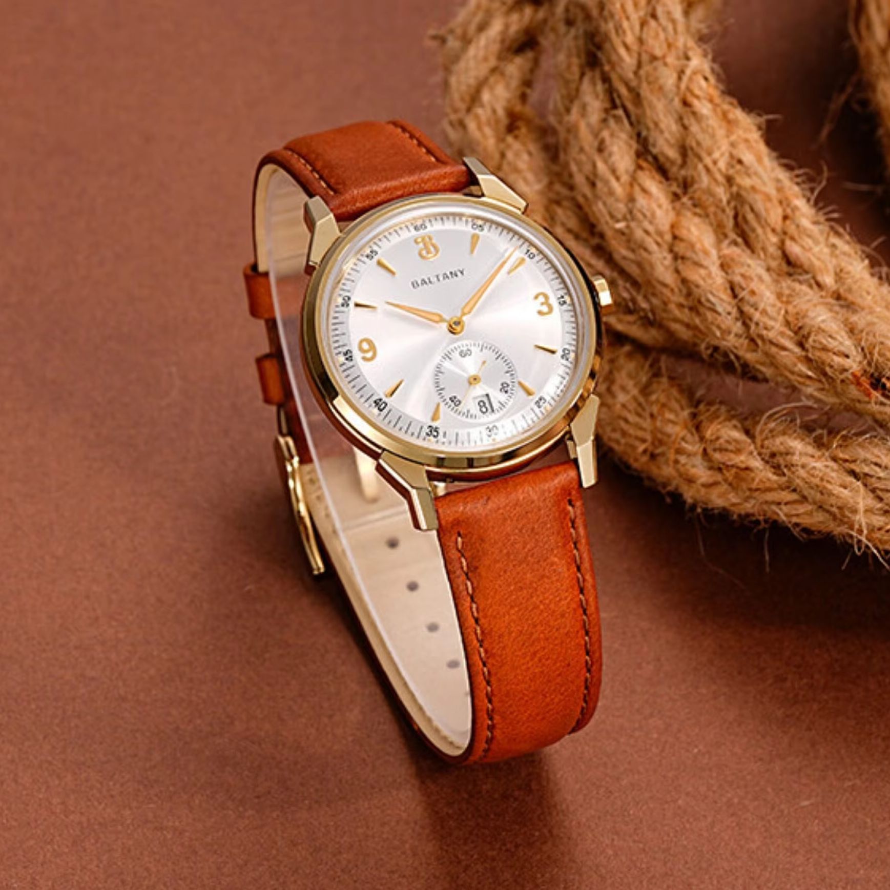 Baltany メンズ自動巻き時計ヴィンテージ 36 ミリメ - Omega Watch Constellation のレビューと価格