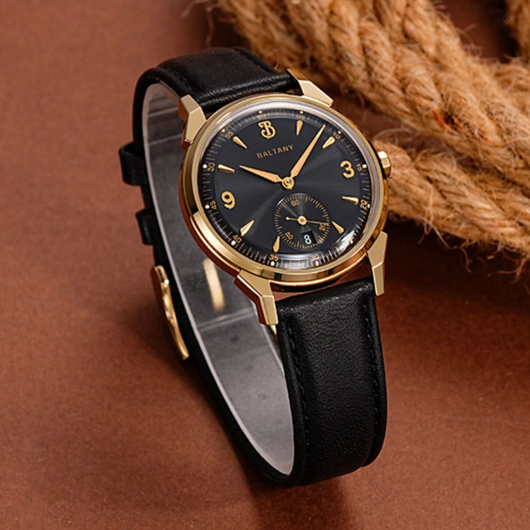 Baltany メンズ自動巻き時計ヴィンテージ 36 ミリメ - Omega Watch Constellation のレビューと価格