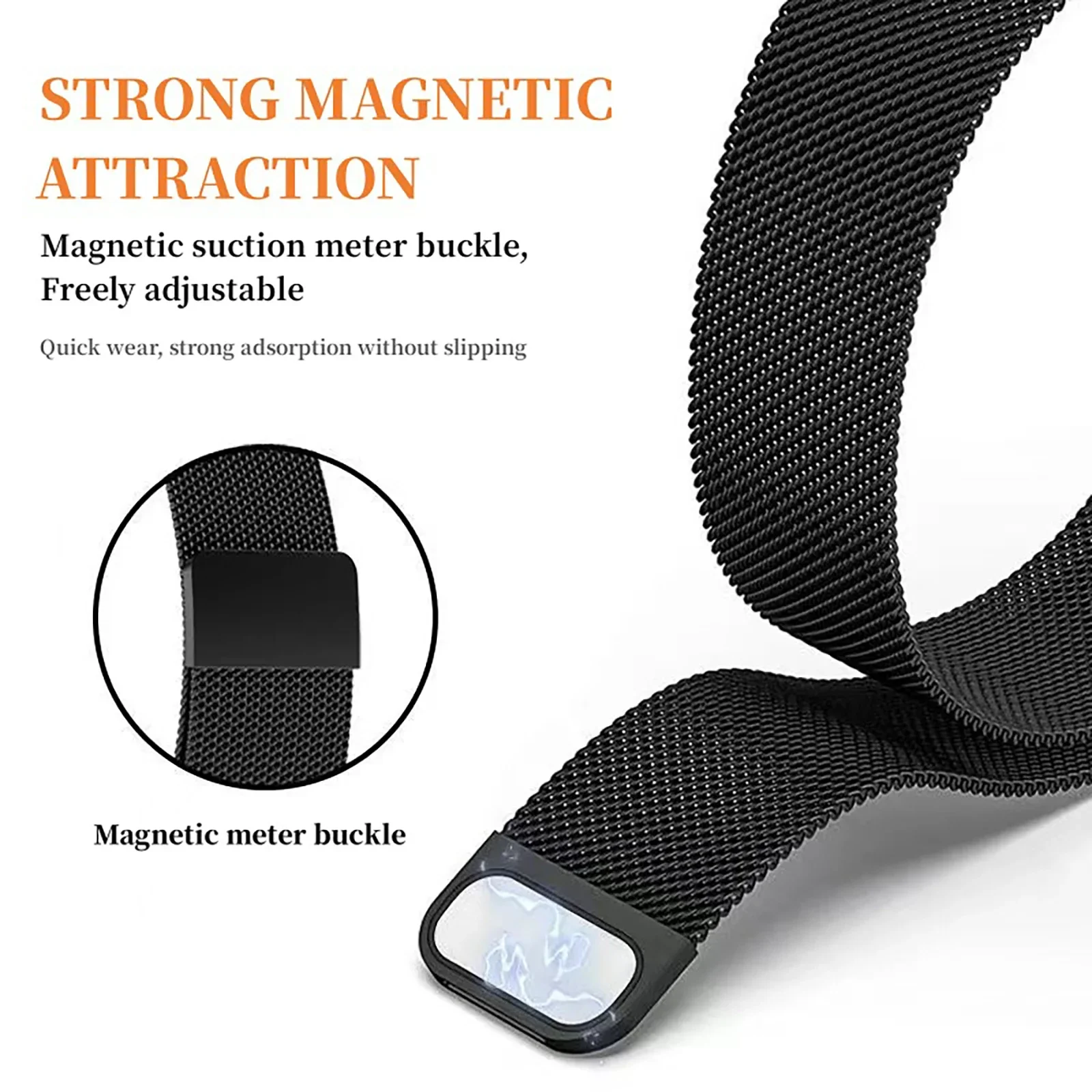 ミラネーゼループストラップ+TPUケース Xiaomi Mi - Milanese Loop Magnetic のレビューと価格