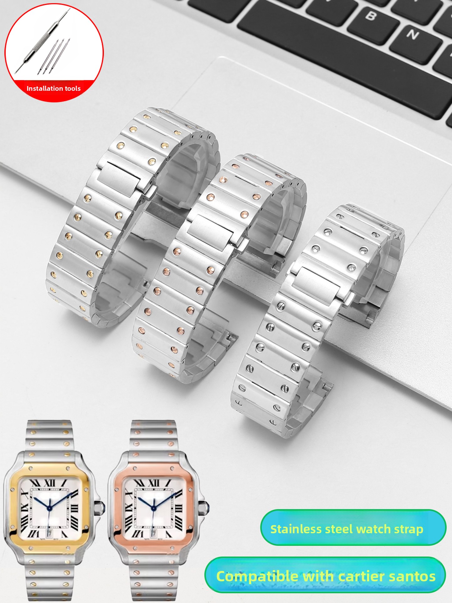 カルティエ サントス WSSA0010/29/61/63/6 - Cartier Watch Santos のレビューと価格