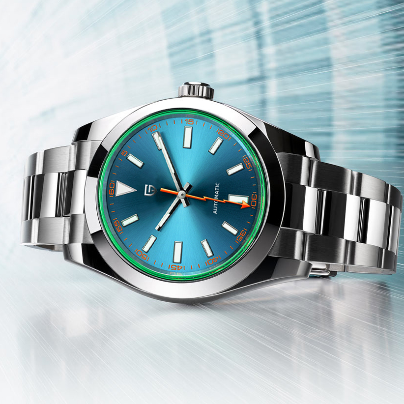 パガーニデザイングリーンガラスメンズ機械式時計高級 AR サ - Seiko Watch Presage のレビューと価格
